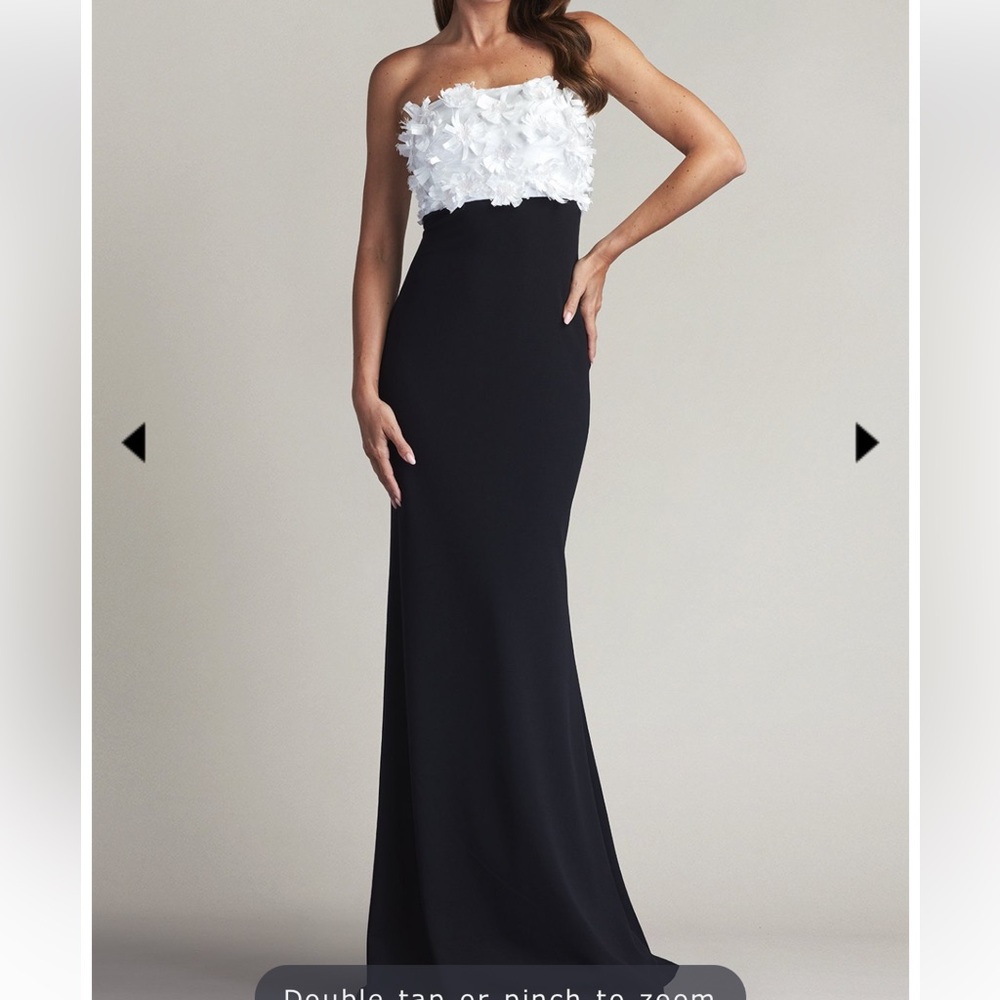 Tadashi Shoji Baldwin Designer Evening Gown size 4 (S)